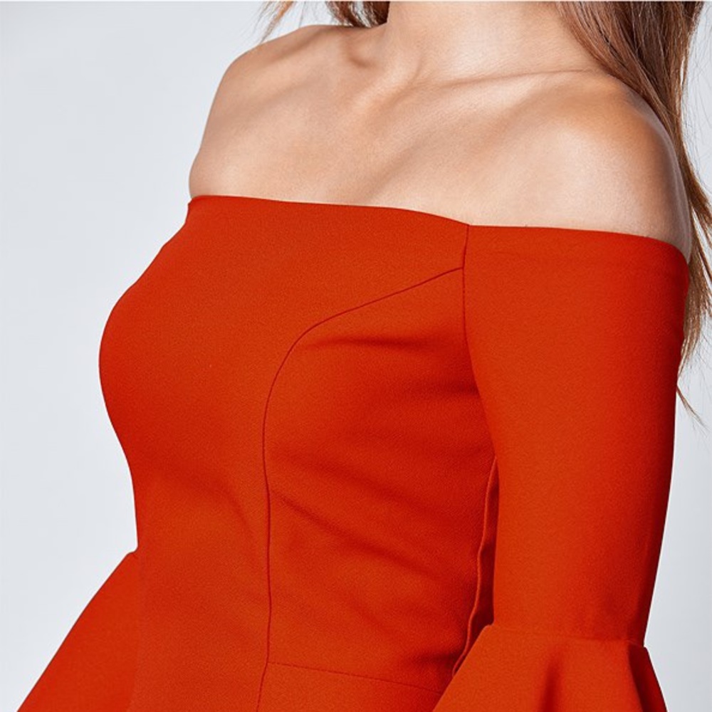 LOVELY SLEEVE DETAIL DRESS - Picture 4 of 8